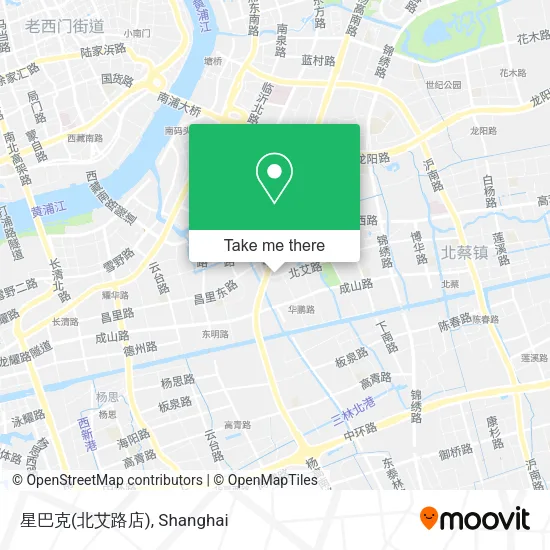 星巴克(北艾路店) map