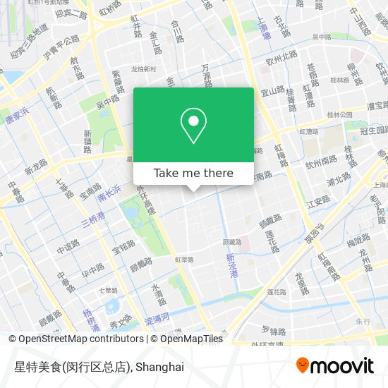 星特美食(闵行区总店) map