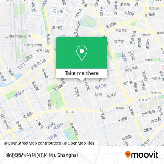 希想精品酒店(虹桥店) map