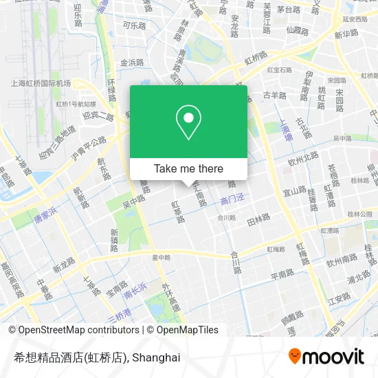 希想精品酒店(虹桥店) map