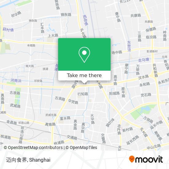 迈向食界 map