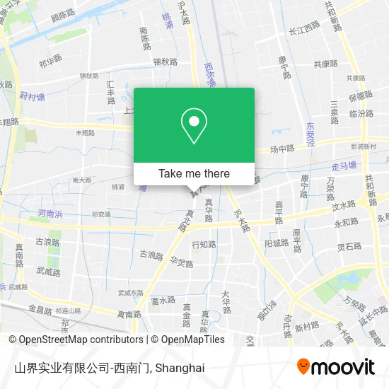 山界实业有限公司-西南门 map