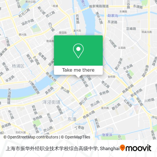 上海市振华外经职业技术学校综合高级中学 map