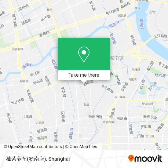 柚紫养车(淞南店) map