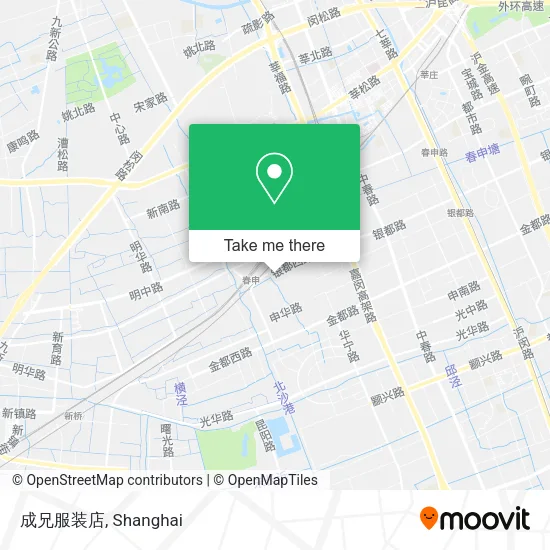 成兄服装店 map