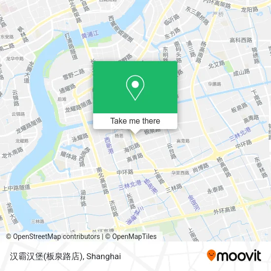 汉霸汉堡(板泉路店) map