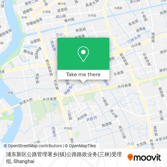 浦东新区公路管理署乡(镇)公路路政业务(三林)受理组 map