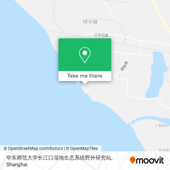 华东师范大学长江口湿地生态系统野外研究站 map