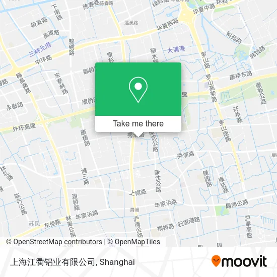 上海江衢铝业有限公司 map