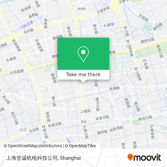 上海坚诚机电科技公司 map