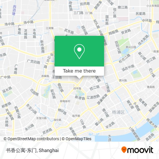 书香公寓-东门 map