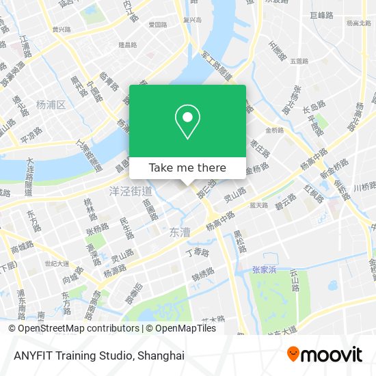 ANYFIT Training Studio map