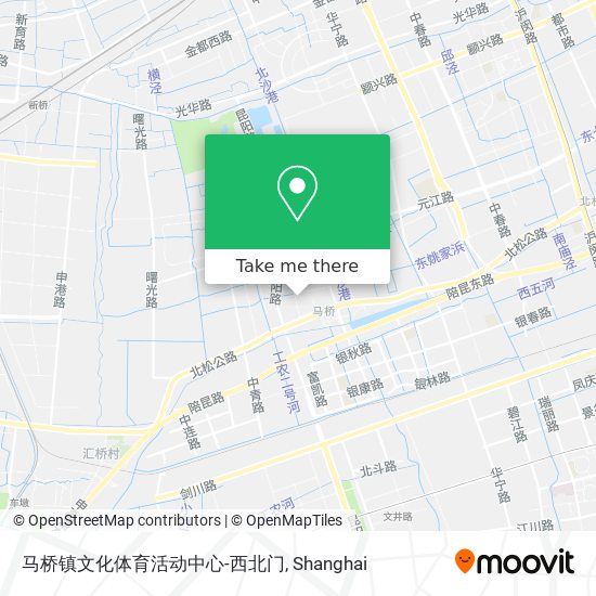 马桥镇文化体育活动中心-西北门 map