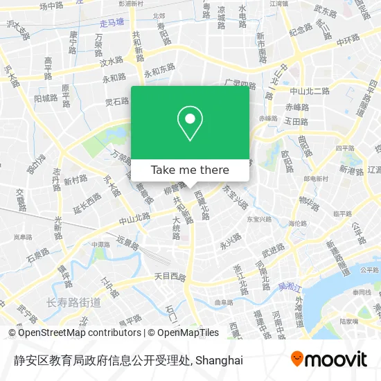 静安区教育局政府信息公开受理处 map
