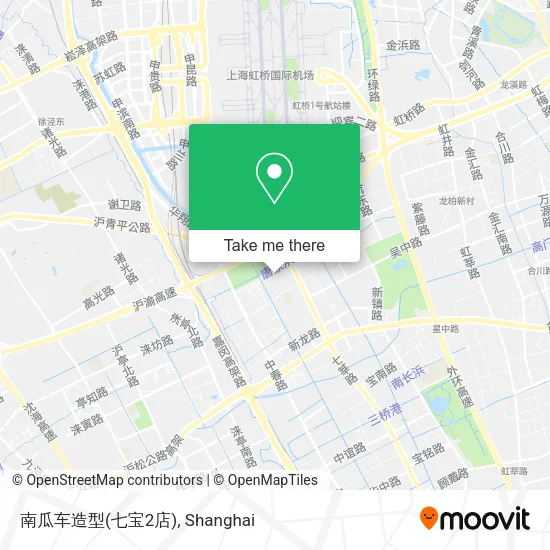 南瓜车造型(七宝2店) map
