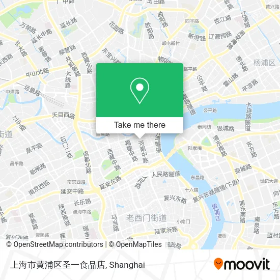 上海市黄浦区圣一食品店 map