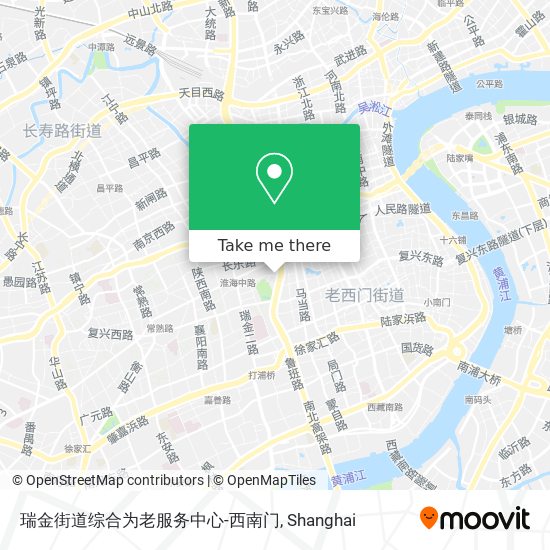 瑞金街道综合为老服务中心-西南门 map