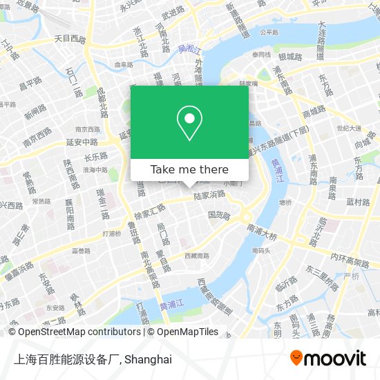 上海百胜能源设备厂 map