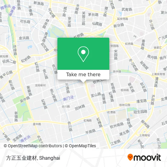 方正五金建材 map