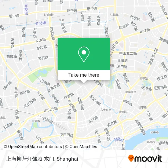 上海柳营灯饰城-东门 map