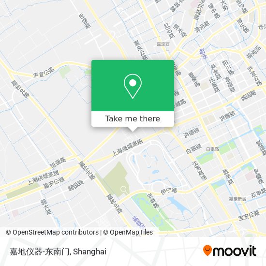 嘉地仪器-东南门 map