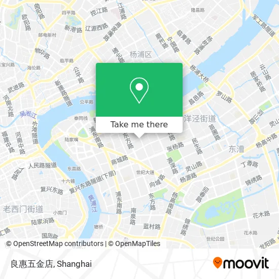 良惠五金店 map