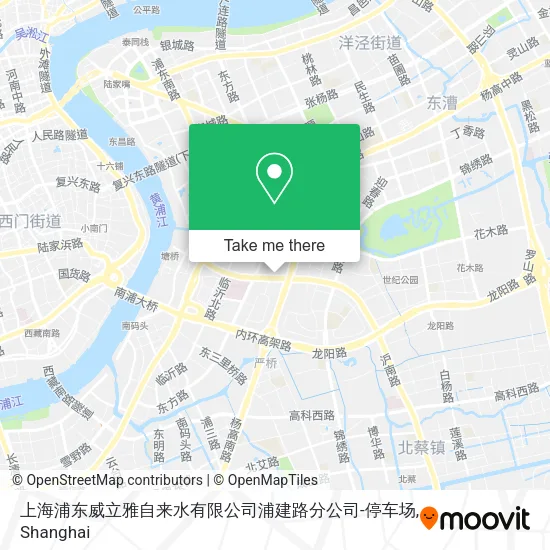 上海浦东威立雅自来水有限公司浦建路分公司-停车场 map