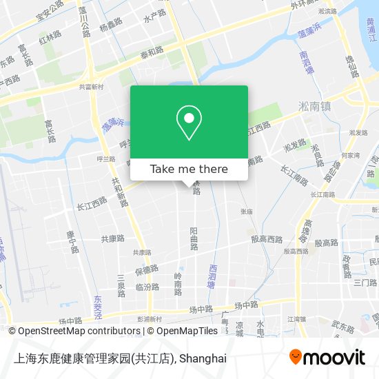 上海东鹿健康管理家园(共江店) map