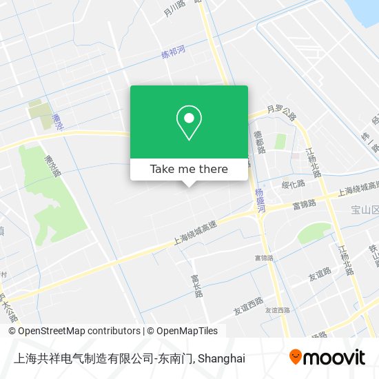 上海共祥电气制造有限公司-东南门 map