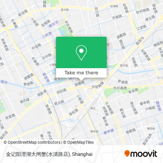 金记阳澄湖大闸蟹(水清路店) map