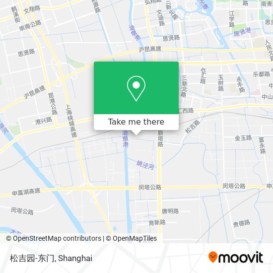 松吉园-东门 map
