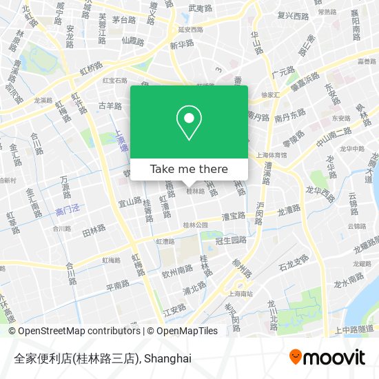 全家便利店(桂林路三店) map