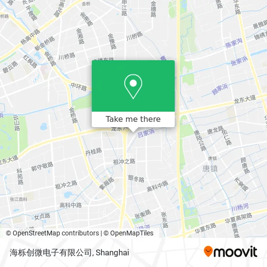 海栎创微电子有限公司 map