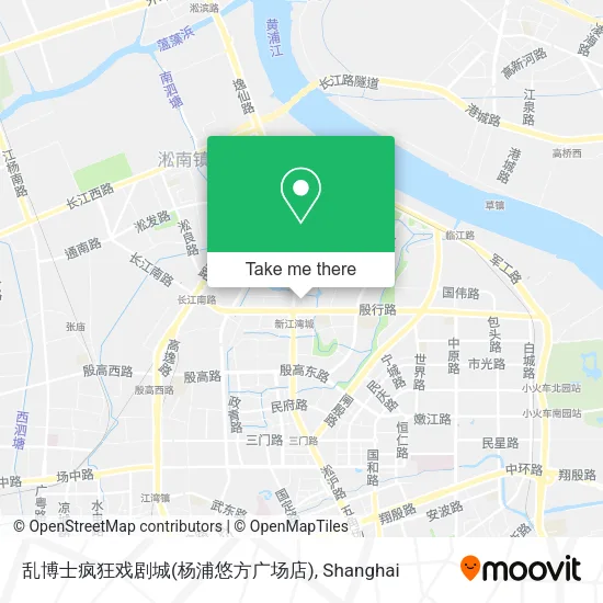 乱博士疯狂戏剧城(杨浦悠方广场店) map