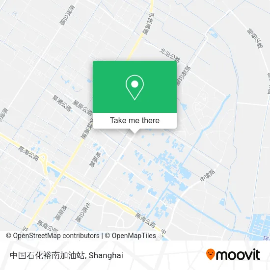 中国石化裕南加油站 map