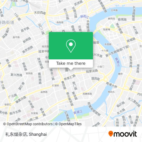 礼东烟杂店 map