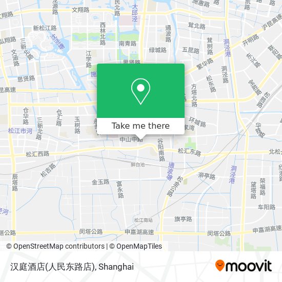 汉庭酒店(人民东路店) map