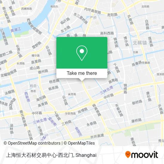 上海恒大石材交易中心-西北门 map