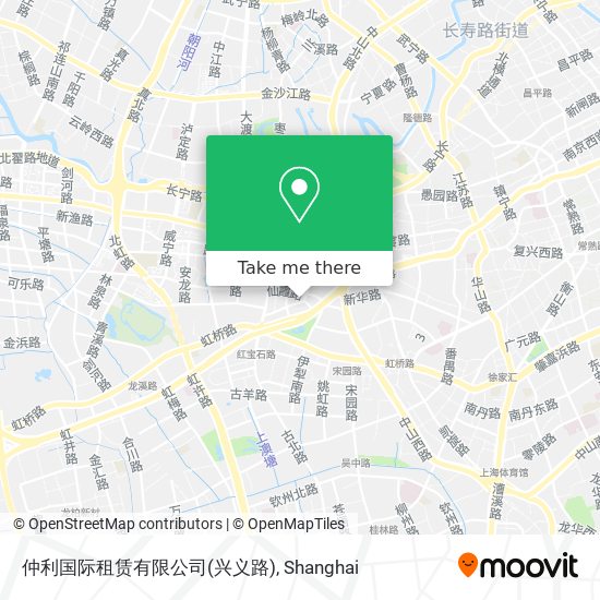 仲利国际租赁有限公司(兴义路) map