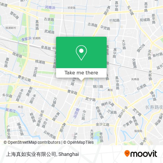 上海真如实业有限公司 map