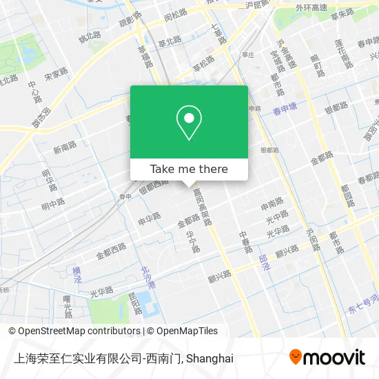 上海荣至仁实业有限公司-西南门 map