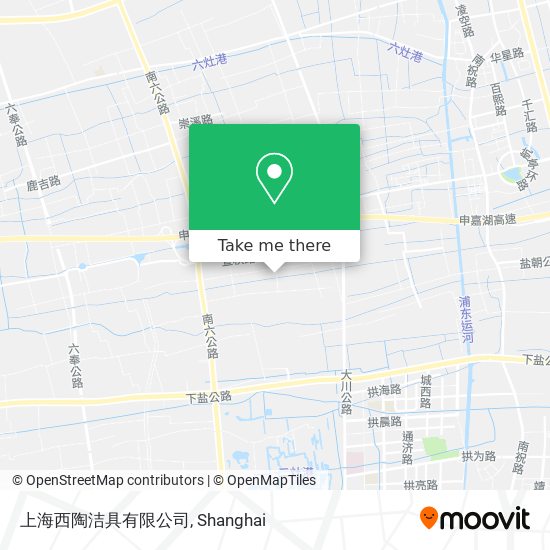 上海西陶洁具有限公司 map