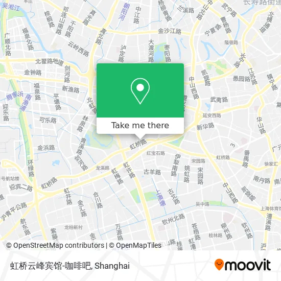 虹桥云峰宾馆-咖啡吧 map