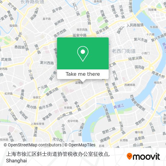上海市徐汇区斜士街道协管税收办公室征收点 map