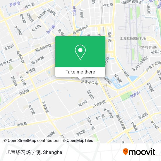 旭宝练习场学院 map
