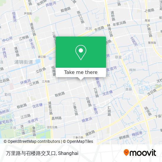 万里路与召楼路交叉口 map