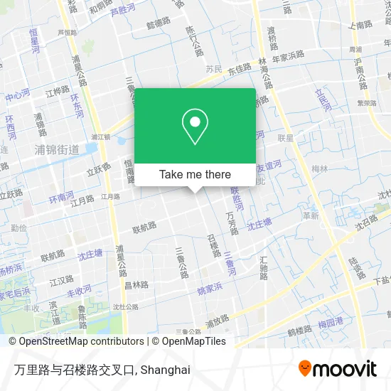 万里路与召楼路交叉口 map
