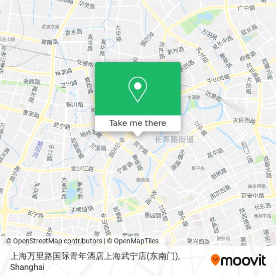 上海万里路国际青年酒店上海武宁店(东南门) map