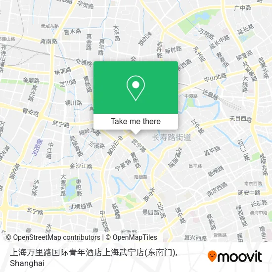 上海万里路国际青年酒店上海武宁店(东南门) map