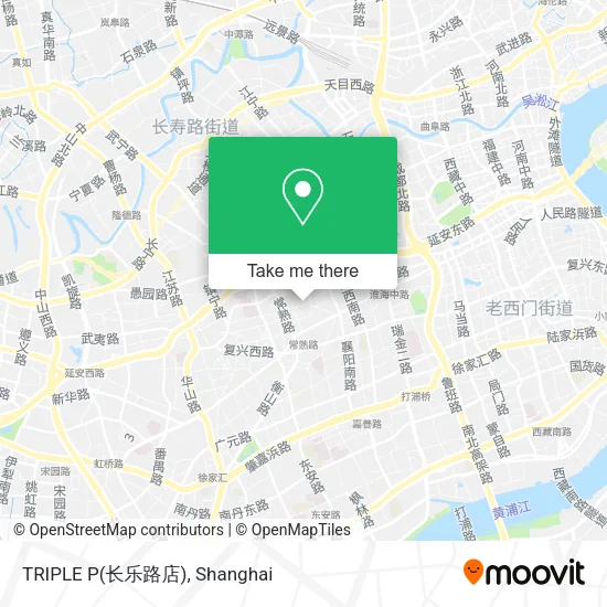 TRIPLE P(长乐路店) map